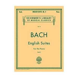  Hal Leonard Bach English Suites Piano Solo Musical 
