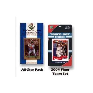 Atlanta Braves 2004 Fleer Team Set w/ All Star Pack  