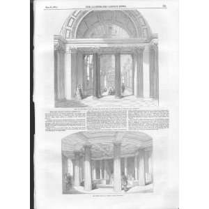  New Assize Courts Liverpool1851 Antique Print