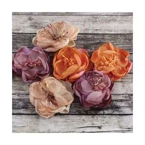     Fabric Flower Embellishments   Antique Arts, Crafts & Sewing