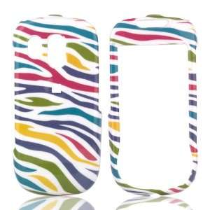  Talon Phone Shell for Samsung R850 Caliber   Rainbow Zebra 
