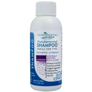 Fundamental Shampoo   2 Oz.   SLS Free   Natural Shampoo   Made in USA 