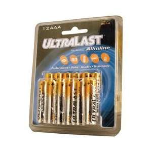  Ultralast ULTRALAST BULK ALKALINEAAA 12 PK AAA 12 PK 