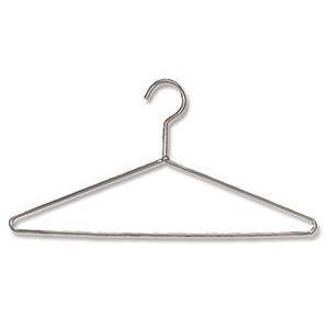  Chromed Wire Open Hook Coat Hanger