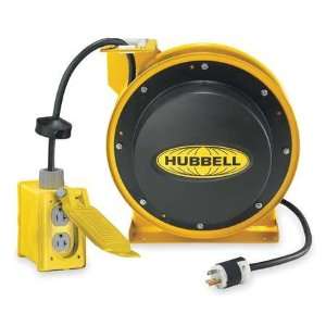 HUBBELL WIRING DEVICE KELLEMS HBL45123R20 Cord Reel,Industrial,45Ft,12
