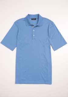 Bobby Jones Mens Solid Liquid Cotton Polo Shirt  