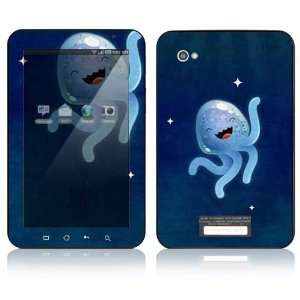  Samsung Galaxy Tab Decal Sticker Skin   Happy Squid 