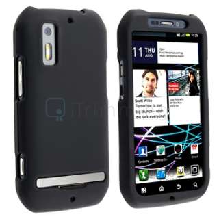 Accessory Bundle For Motorola Photon 4G MB855 Black Case+Charger 