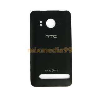 Original New Black HTC EVO 4G Standard Battery Back Cover Door Sprint 