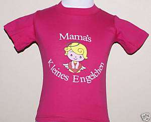 Kinder Baby Spaß Sprüche T Shirt Engelchen pink 74/80  