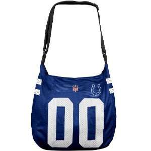  NFL Indianapolis Colts Royal Blue Veteran Jersey Tote Bag 