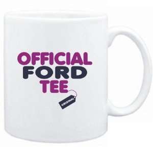  Mug White  Official Ford tee   Original  Last Names 
