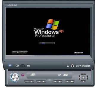 AUTORADIO PC WINDOWS XP ITALIANO TOUCH SCREEN 1 DIN 7   