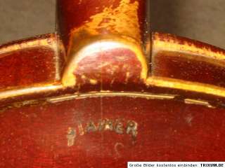 old violin nicely flamed NR Stainer nice tailpice  