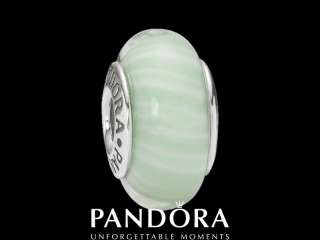Original Pandora Bead 790685 Silber Murano pastell/grün  