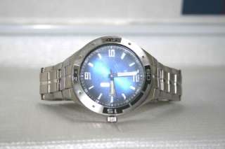 Relic By Fossil Blue date Dial Stainless Watch ZR11868  