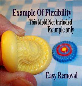 Seahorse Flexible Push Mold   Polymer Clay Fimo   A123  