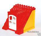LEGO DUPLO 2 weiße Wände mit Fenster Tür aus 5795 Neu Artikel im 
