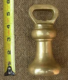 Valmazan Sarreid 4.2lb Brass Bell Scale Weight  