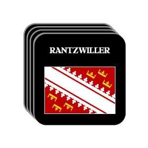     RANTZWILLER Set of 4 Mini Mousepad Coasters 