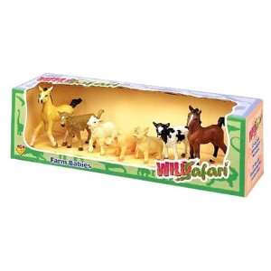  Wild Safari Farm Babies Gift Set Toys & Games