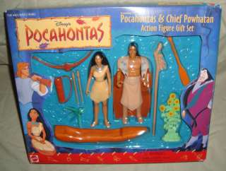 Disney Pocahontas Chief Powhatan Action Figure Playset  