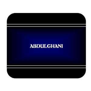 Personalized Name Gift   ABDULGHANI Mouse Pad 