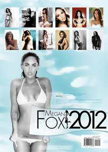 MEGAN FOX Offizieller Kalender 2012 Calendar NEU  