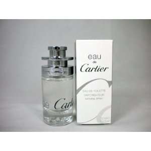    EAU DE CARTIER by Cartier   Mini EDT Spray .5 oz   Men Beauty