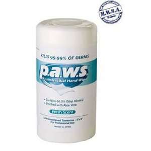 PT# 34405 PT# # 34405  Wipes Disinfectant 66.5% Ethyl Alcohol PAWS 