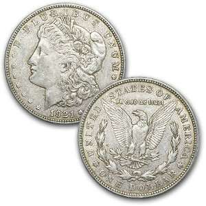  100 Coin Bag   1921 P, D, or S Morgan Silver Dollars   (VG 