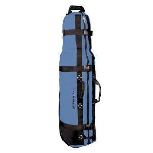   2011 Burst Proof Golf Travel Bag w/ Wheels (Blue Steel) Sports