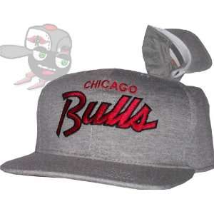  Chicago Bulls The T Shirt Snapback Hat Cap in Heather 
