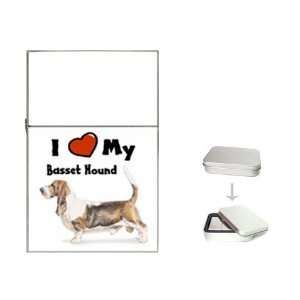  I Love My Basset Hound Flip Top Lighter Health & Personal 