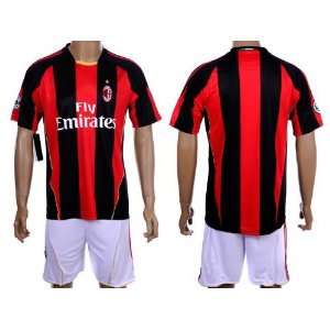  Youth AC MiLan Home Soccer Jersey Size Youth Large(8 11 