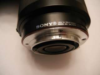 Sony SAL18250 Alpha DT 18 250mm f/3.5 6.3 High Magnification Zoom Lens 