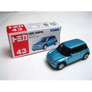  Tomy Mini Cooper Blue #043 3 Toys & Games