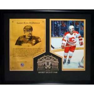  Lanny McDonald Legend Series with Etched Mat Sports 