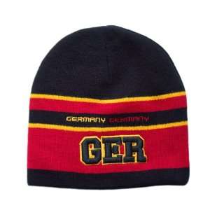  Germany International Cup Sports Beanie Cuffless   Red 
