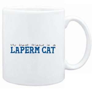 Mug White  My best friend is a LaPerm  Cats  Sports 