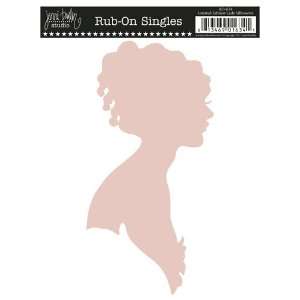  Rub Ons Limited Edition Lady Silhouette Electronics