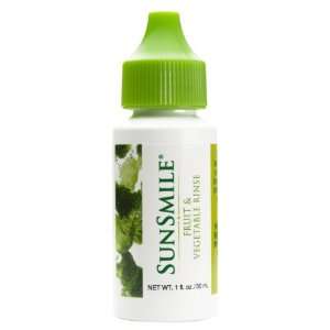  SunSmile® Fruit & Vegetable Rinse, 1 fl. oz. Bottle 
