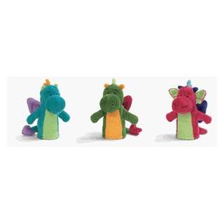  Gund Scales n Tails Finger Puppets Set
