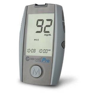  Clever Choice Mini Blood Glucose Monitor (Blue) Health 