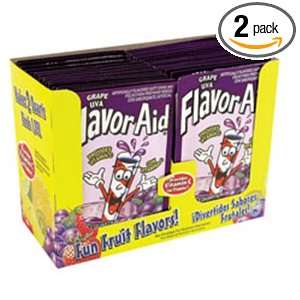 Flavor Aid Drink Mix, Grape, 0.15 Ounce (Pack of 2)  
