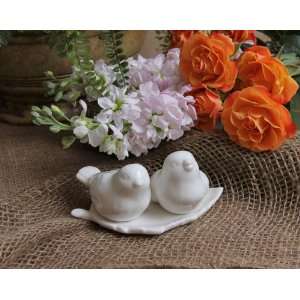 Shabby Cottage Chic Bird Salt and Pepper Shakers Decor  