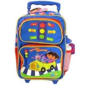  Dora the Explorer & Boots Rolling luggage Backpack 
