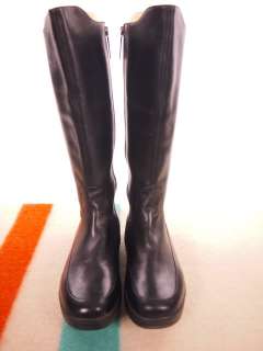 MBT Womens Knee high Black Leather Walking Boot 40(1/3) US 9.5  