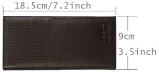 Mens fashion high quality genuine leather long Wallet fish scales 