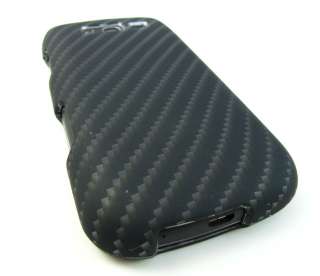 CARBON FIBER 2 LOOK Hard Shell Case Cover Samsung Galaxy S Blaze 4G 